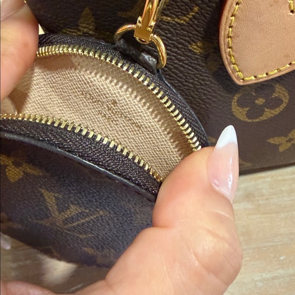 🎄FLASH SALE🎄LOUIS VUITTON NEVERFULL BB BAG with COIN POUCH! VGUC! - Picture 6 of 11